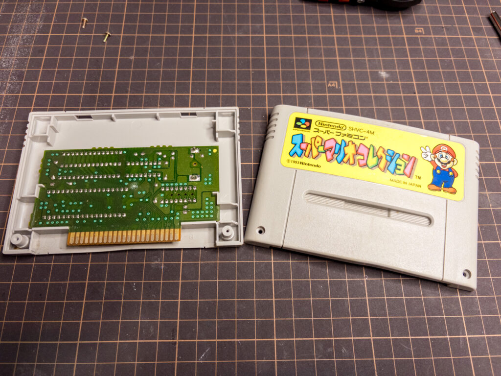 スーパーマリオコレクションソフト分解。