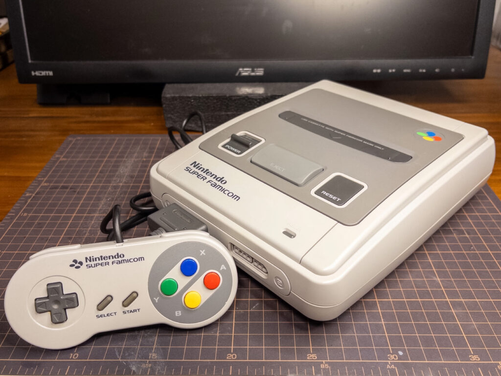 スーパーファミコン本体メンテナンス後