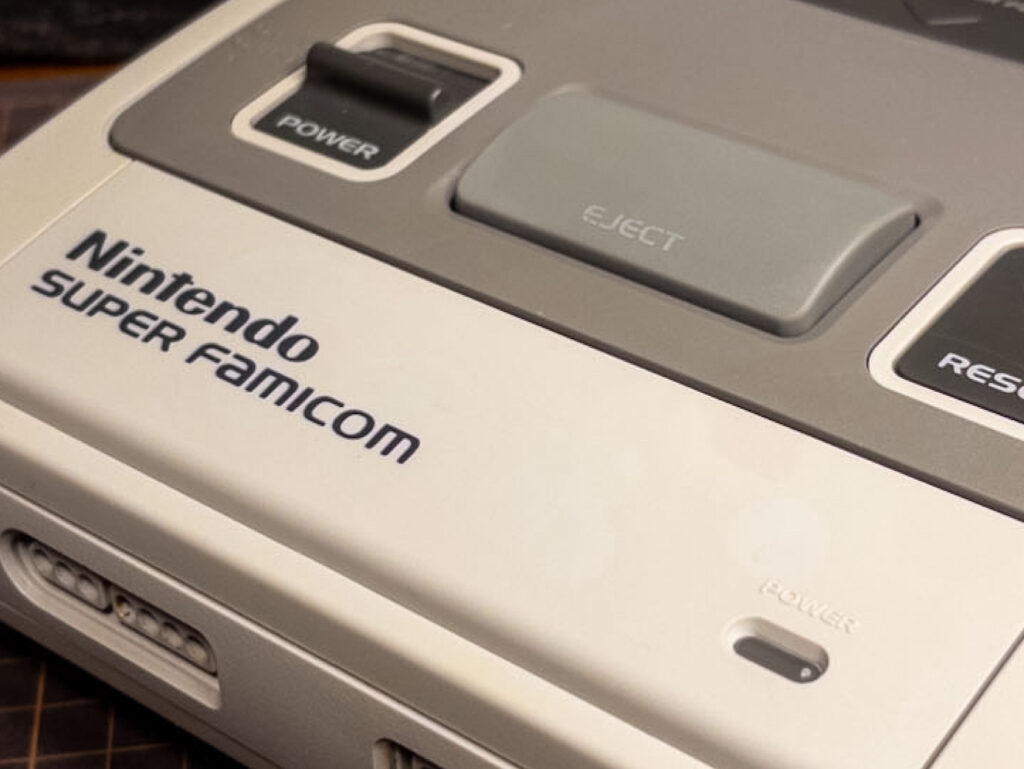 スーパーファミコンアップの画像。