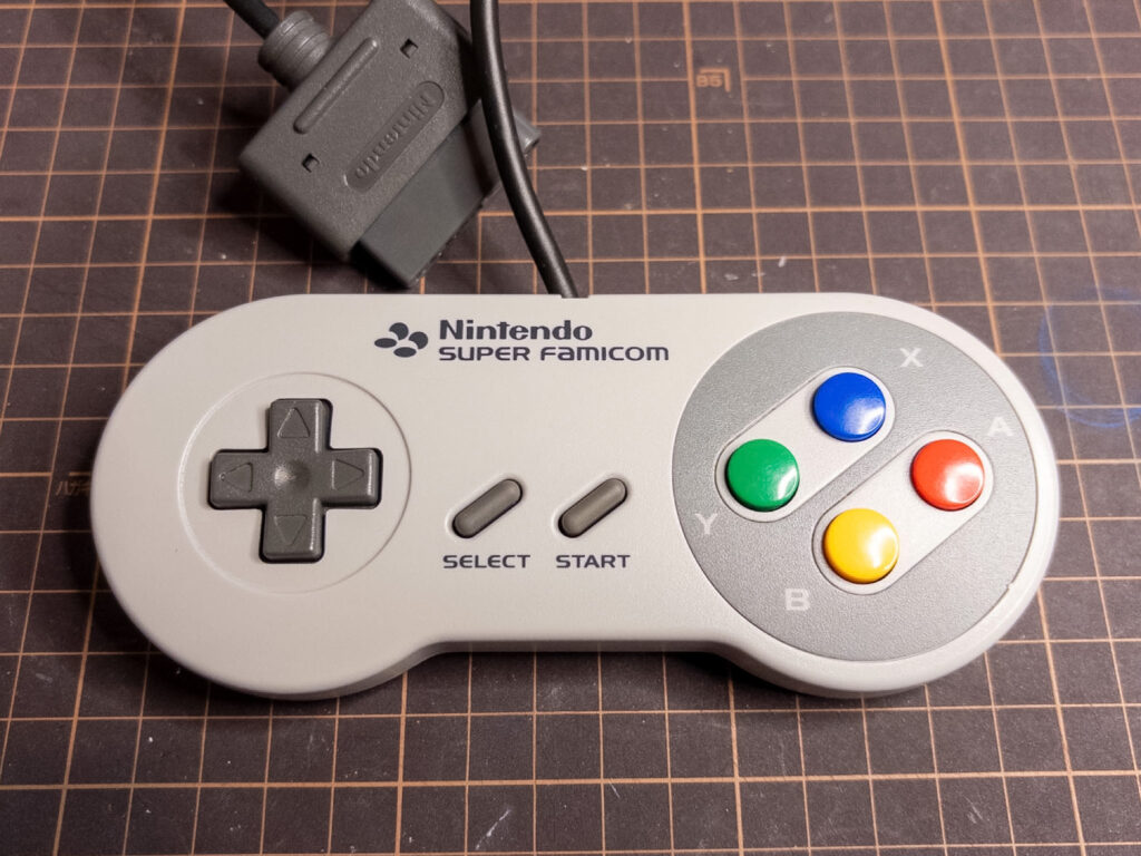 スーパーファミコンコントローラー
メンテナンス後