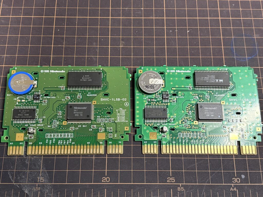 スーパーマリオRPG基盤比較。