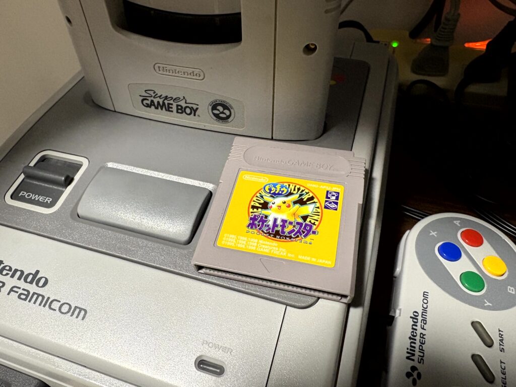 ポケットモンスターピカチュウバージョンとスーパーゲームボーイ