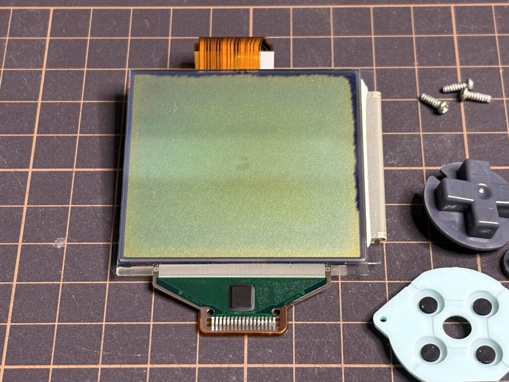 ゲームボーイポケット画面パーツ。
