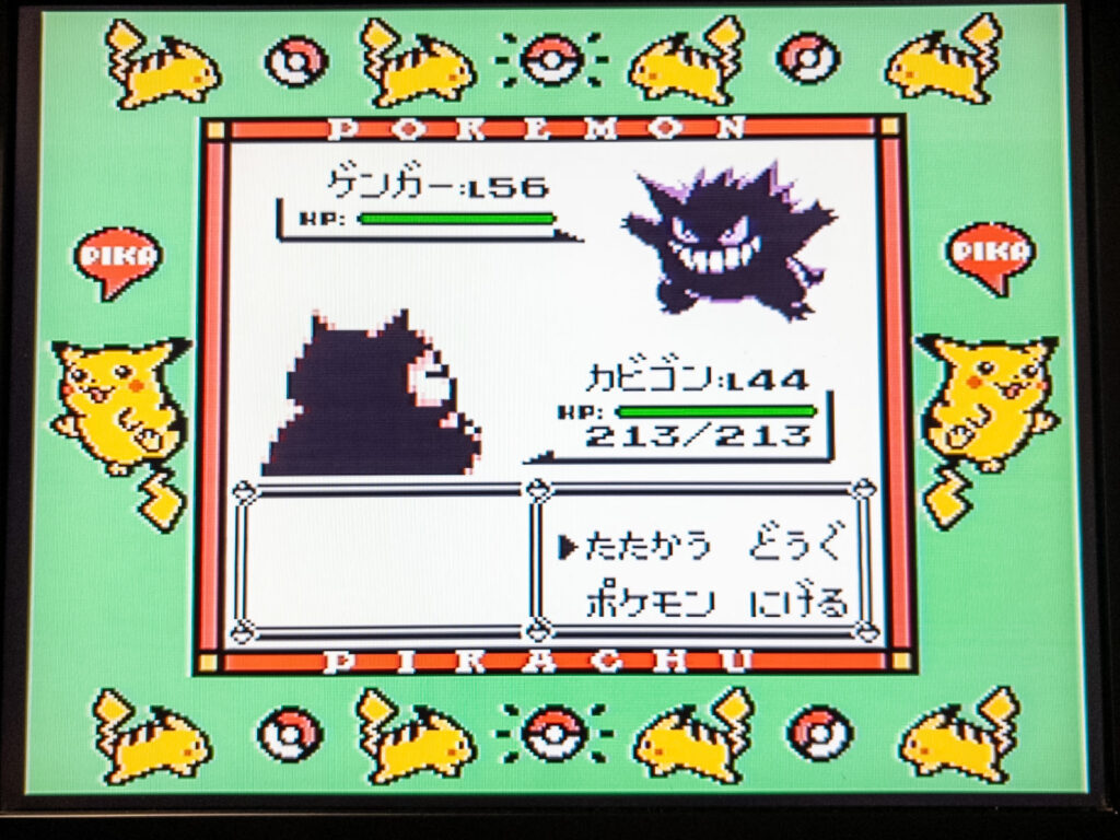 ポケットモンスターピカチュウバージョン
キクコ戦