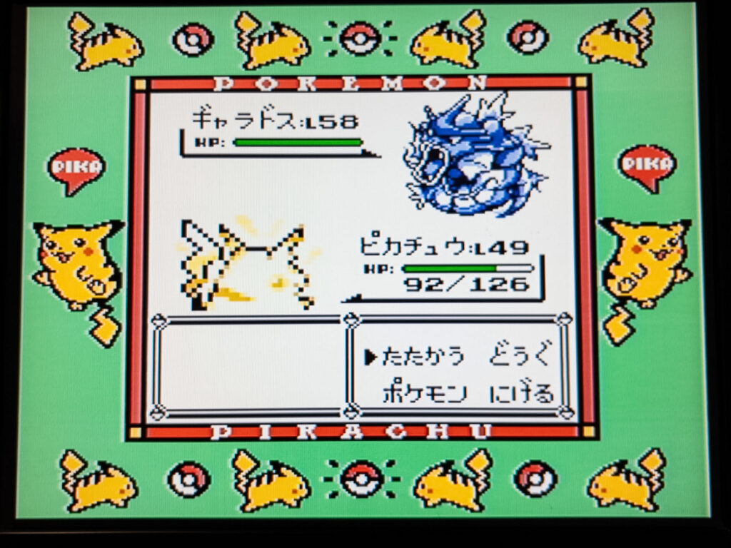 ポケットモンスターピカチュウバージョン
ワタル戦
vsギャラドス