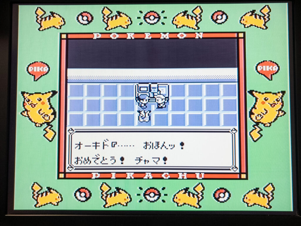 ポケットモンスターピカチュウバージョン
殿堂入り