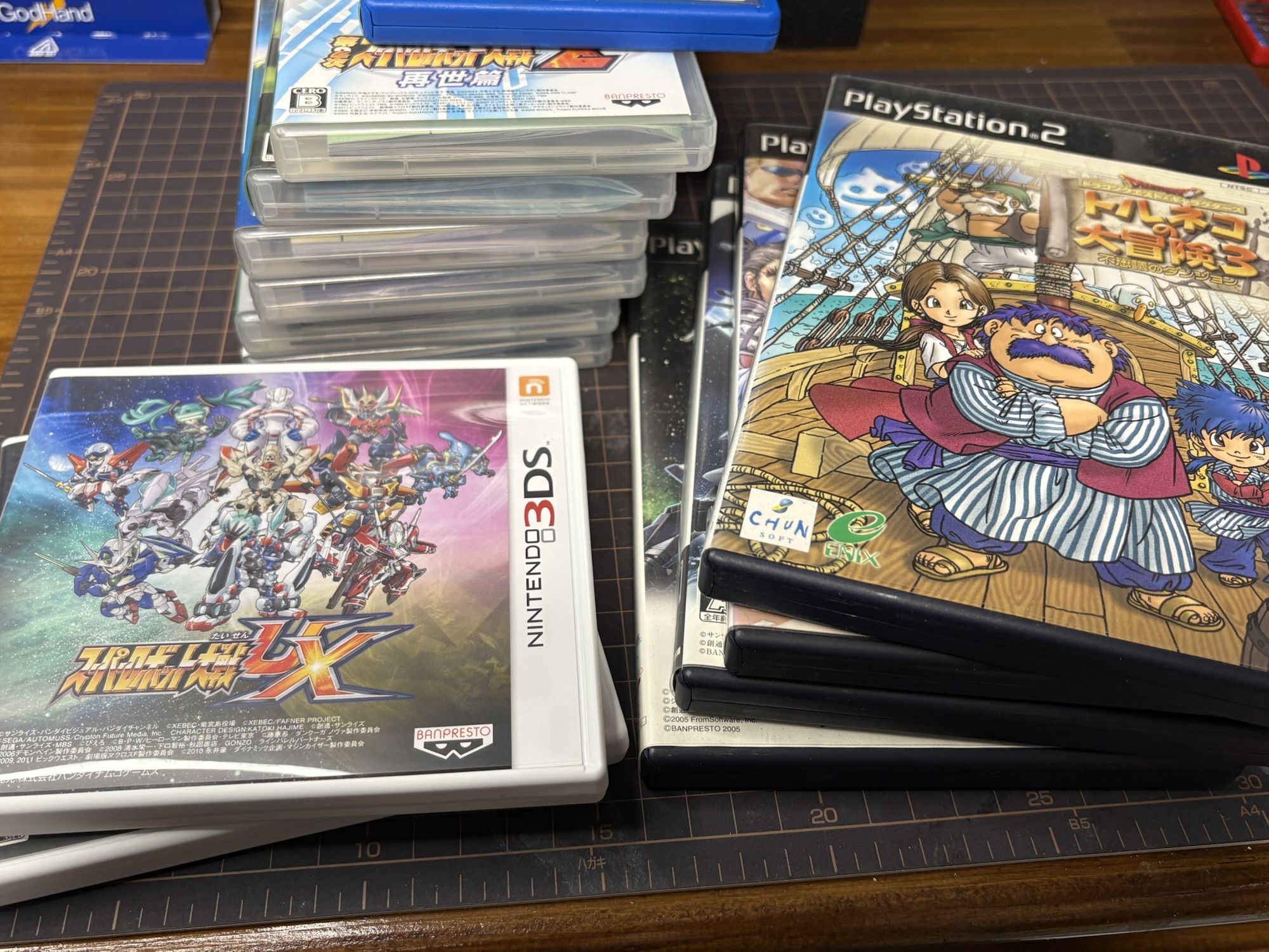 購入したレトロゲーム トルネコの大冒険3 スーパーロボット大戦UX